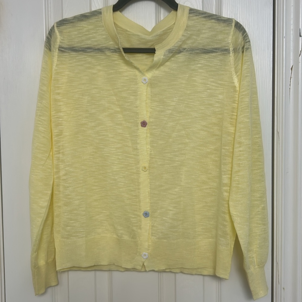 Colorful Button-Up Cardigans - Picture 7 of 8